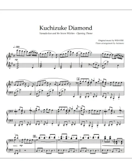 Ноты Animenz - Yamada-kun and the Seven Witches OP