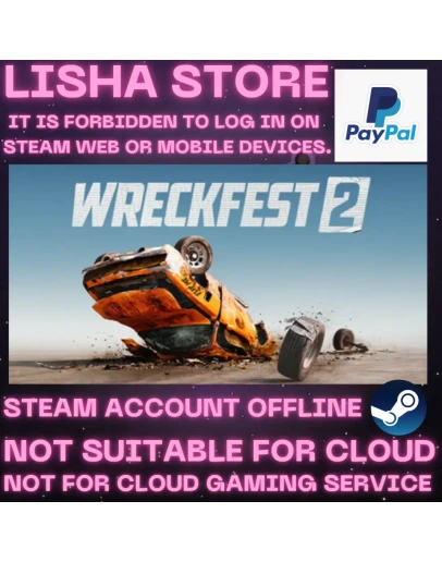 Wreckfest 2 Стим Оффлайн на 90 дней
