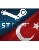 Карта пополнения STEAM 100 TL ТУРЦИЯ карта оплаты