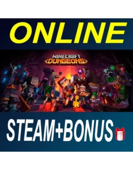 Minecraft Dungeons АРЕНДА ОНЛАЙН НА 2 ДНЯ