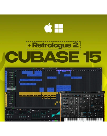Cubase LE 15 + Retrologue 2 МОМЕНТАЛЬНАЯ ВЫДАЧА