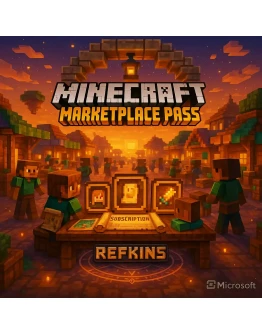 MINECRAFT MARKETPLACE ПОДПИСКА/ПРОДЛЕНИЕ + REALMS PLUS