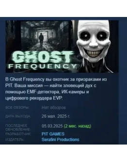 Ghost Frequency АВТОДОСТАВКА STEAM РОССИЯ