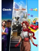 TICKET TO RIDE, CLUEDO AND THE GAME OF LIFE 2 - CLASSIC
