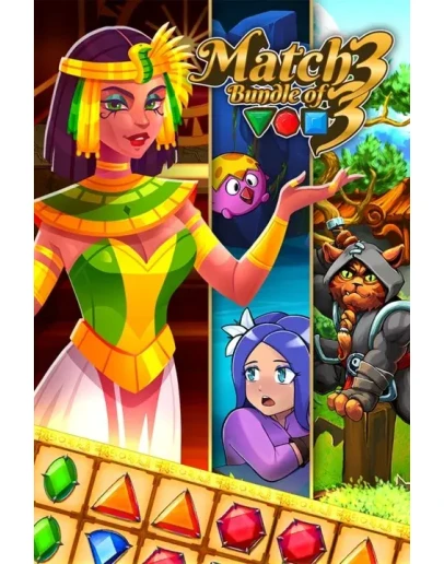 Match 3 Bundle of 3 Xbox OneXS активация