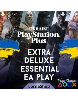 PS Plus UA 1-12 мес + EA Play Все типы подписок