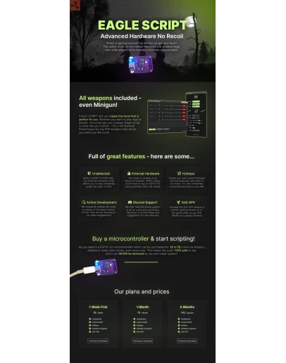 Скрипт Eagle Аппаратная версия, 3 месяц