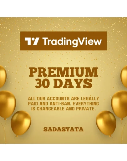 TradingView PREMIUM АНТИБАН 30 дней предоплаченный