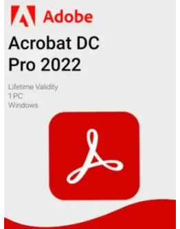 Adobe Acrobat Pro DC 2022 ОС Windows 1 PC Lifetime