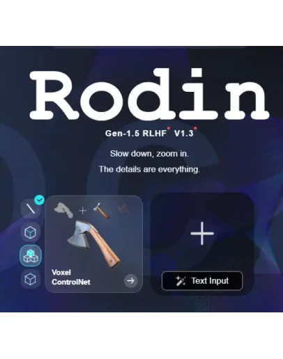 Rodin AI / Hyper3D Подписка Creator на 7 дней