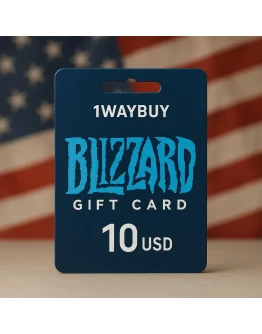 СШАБлиззард Battle.net 10 USD Подарочная карта код СШАБлиззард Battle.net 10 USD Подарочная карта код