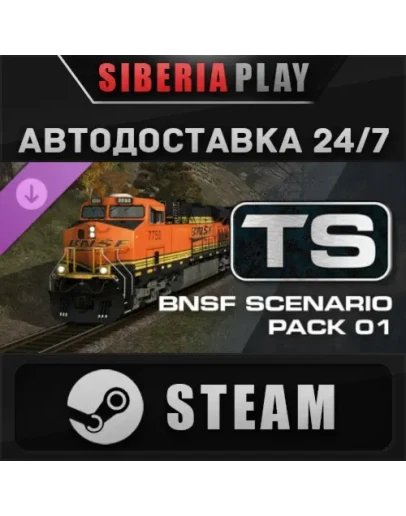TS Marketplace: BNSF Scenario Pack 01 DLC STEAM АВТО