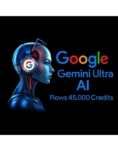 Gemini AI Ultra/Pro Veo 3 Flow 45,000 credits 1 месяц