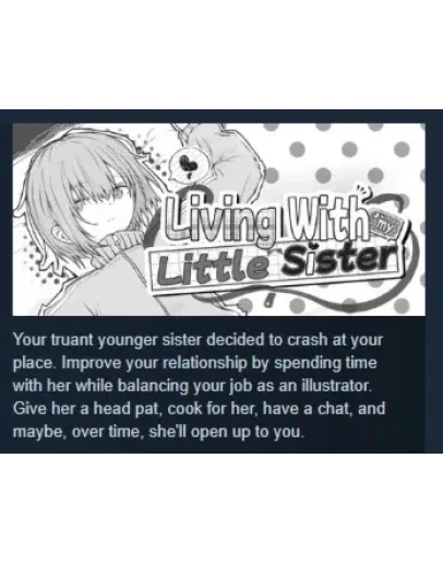 Living with my Little Sister АВТОДОСТАВКА STEAM РОССИЯ