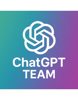 ChatGPT PLUS TEAM (до 5 человек) НА ВАШ АККАУНТ 1 м