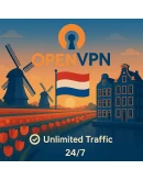 OPENVPN NETHERLAND БЕЗЛИМИТНЫЙ АВТО 1/2/3 МЕСЯЦА 3DEV