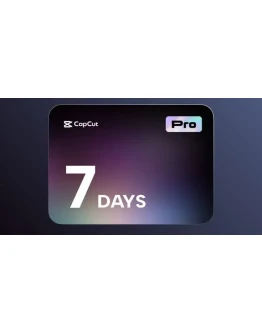 CapCut Pro (iOS, Android, ПК) 7-дневная учетная запись