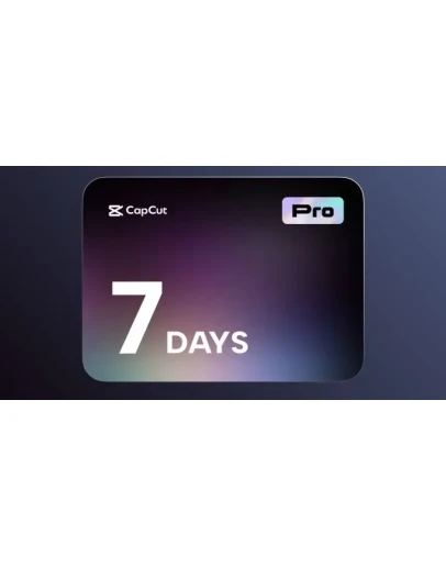 CapCut Pro (iOS, Android, ПК) 7-дневная учетная запись CapCut Pro (iOS, Android, ПК) 7-дневная учетная запись