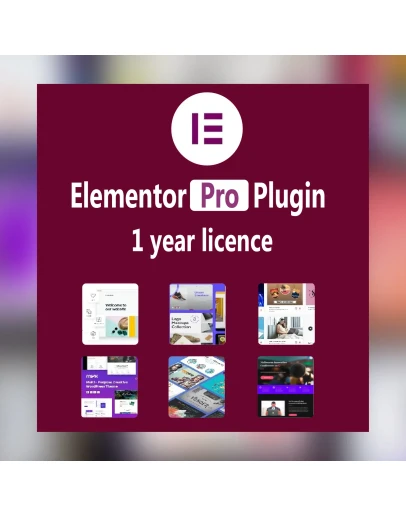 Плагин Elementor Pro (оригинальная лицензия) 1-годовой Плагин Elementor Pro (оригинальная лицензия) 1-годовой