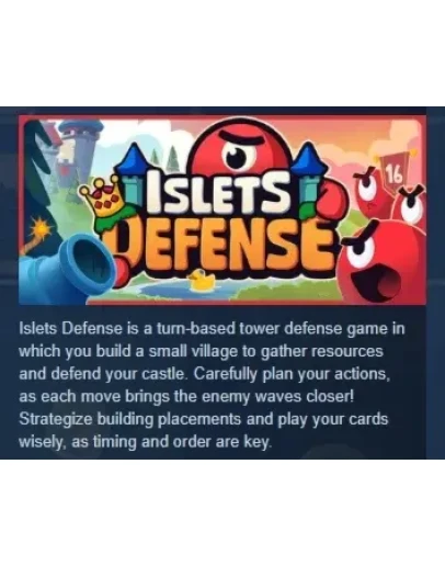 Islets Defense АВТОДОСТАВКА STEAM РОССИЯ