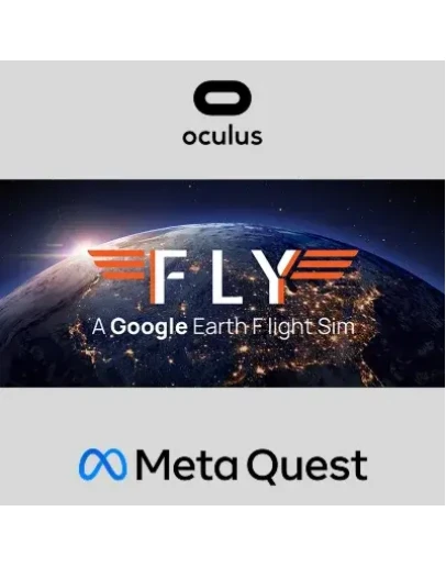 FLY - A Google Earth Flight Sim Oculus Quest