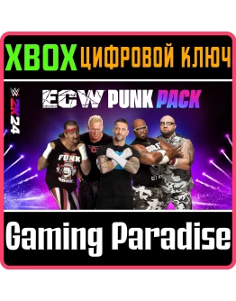 НАБОР WWE 2K24 ECW PUNK PACK XBOX КЛЮЧ/КОД НАБОР WWE 2K24 ECW PUNK PACK XBOX КЛЮЧ/КОД