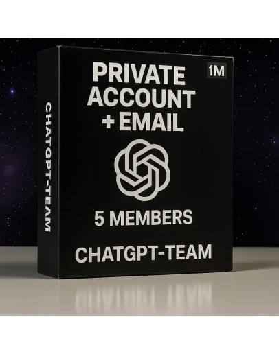 Администратор команды ChatGPT на 1 месяц 5 приглашени Администратор команды ChatGPT на 1 месяц 5 приглашени