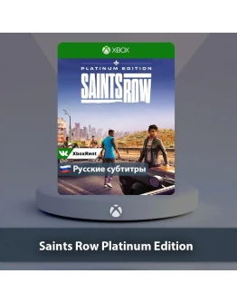 Saints Row Platinum Edition Xbox One Series XS