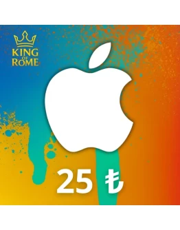 iTUNES ТУРЦИЯ (25 )ПОДАРОЧНАЯ КАРТА/АВТОДОСТАВКА/0FEE