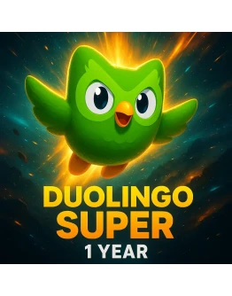 DUOLINGO SUPER / MAX 1 ГОД ПОДПИСКИ НА ВАШ АККАУНТ