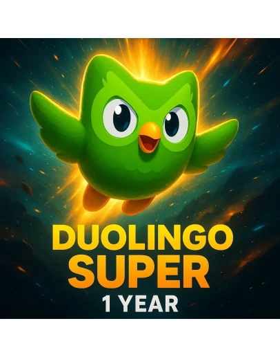 DUOLINGO SUPER / MAX 1 ГОД ПОДПИСКИ НА ВАШ АККАУНТ