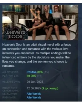 Heaven's Door АВТОДОСТАВКА STEAM РОССИЯ