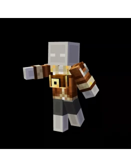 Персонаж Minecraft Happy Ghast Pilot Coat Bedrock Персонаж Minecraft Happy Ghast Pilot Coat Bedrock