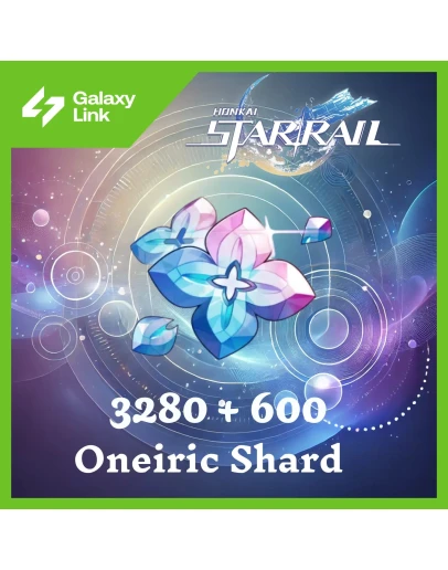 Honkai Star Rail - 3280 + 600 Oneiric Shard - Ключ Honkai Star Rail - 3280 + 600 Oneiric Shard - Ключ