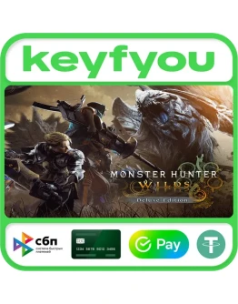Monster Hunter Wilds Deluxe Edition / STEAM КЛЮЧ Monster Hunter Wilds Deluxe Edition / STEAM КЛЮЧ