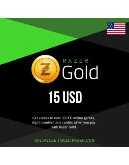 24/7 AUTO Razer Gold USA (US/USD) 15