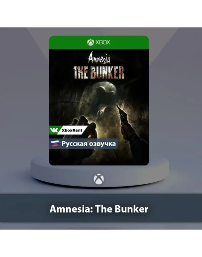 Amnesia The Bunker Xbox One Series XS