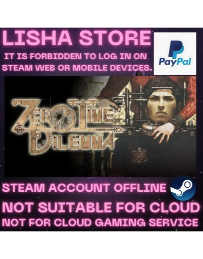 Zero Escape Zero Time Dilemma Оффлайн на 90 дней