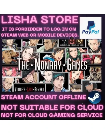 Zero Escape The Nonary Games Стим Офф На 30 или 90 дней