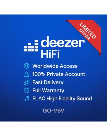 Deezer Семейный HiFi 1M Глобально PRO