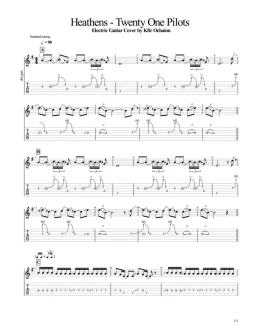 Табы Kfir Ochaion - Twenty One Pilots - Heathens