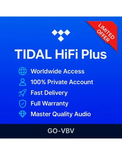 TIDAL Семейный HiFi Plus 1M Глобально PRO