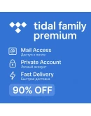 TIDAL Семейный HiFi Plus 1M Глобально PRO