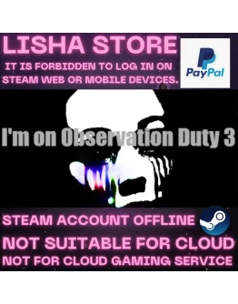 I'm on Observation Duty 3 Стим Оффлайн на 90 дней