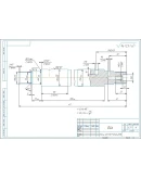 Чертеж кондуктор сверлильный для детали ось в компасе
