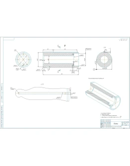 Чертеж детали 