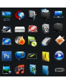 Иконки серии Deluxxe + БОНУС