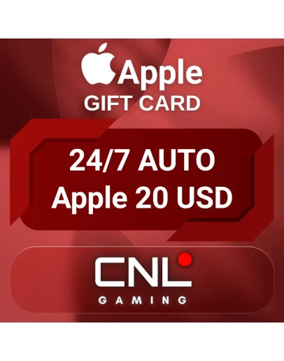 24/7 AUTO Apple 20 USD (Gift Card)
