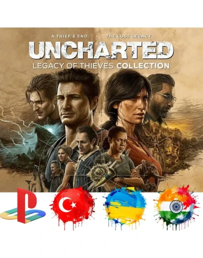 UNCHARTED Legacy of Thieves PS5/Турция/Украина/Индия/PS