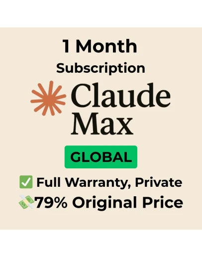 Подписка Claude AI Pro Sonnet/Opus 4 Max 20x на 1 месяц